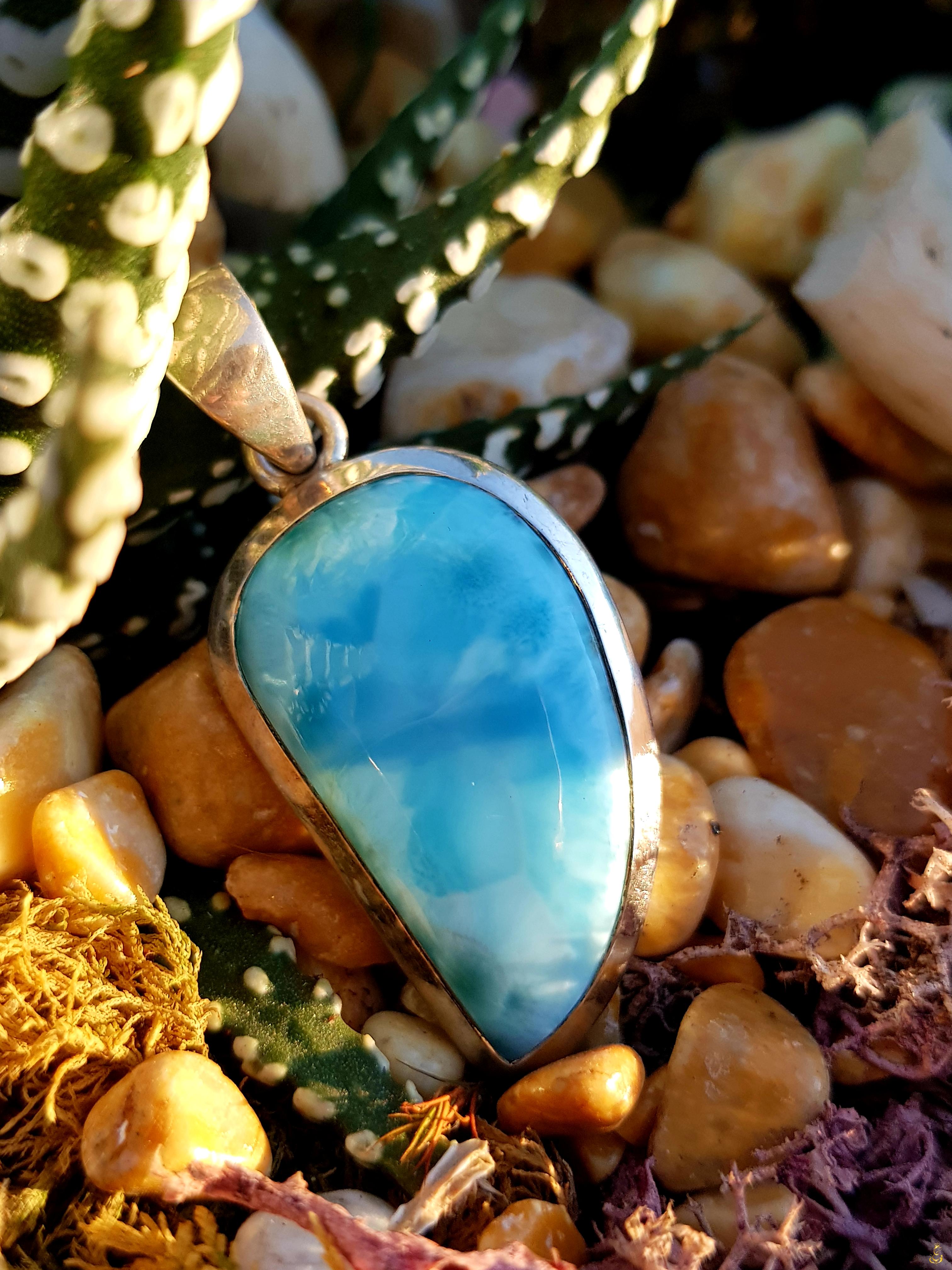 Pendentif Larimar