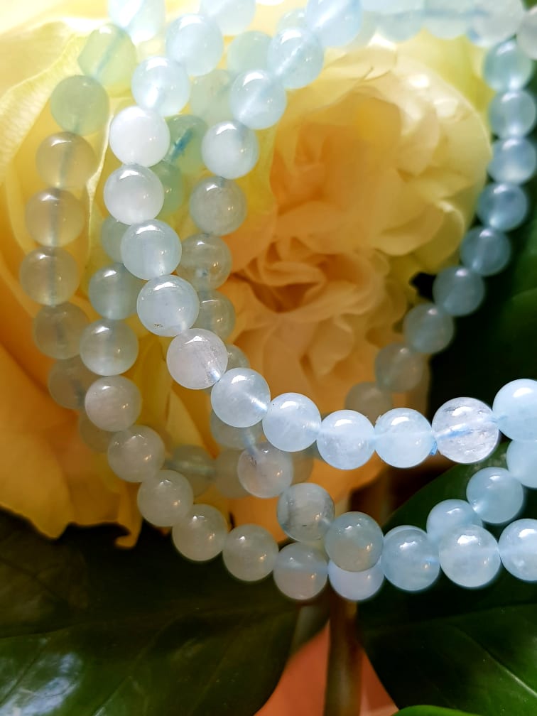 Bracelet aigue marine