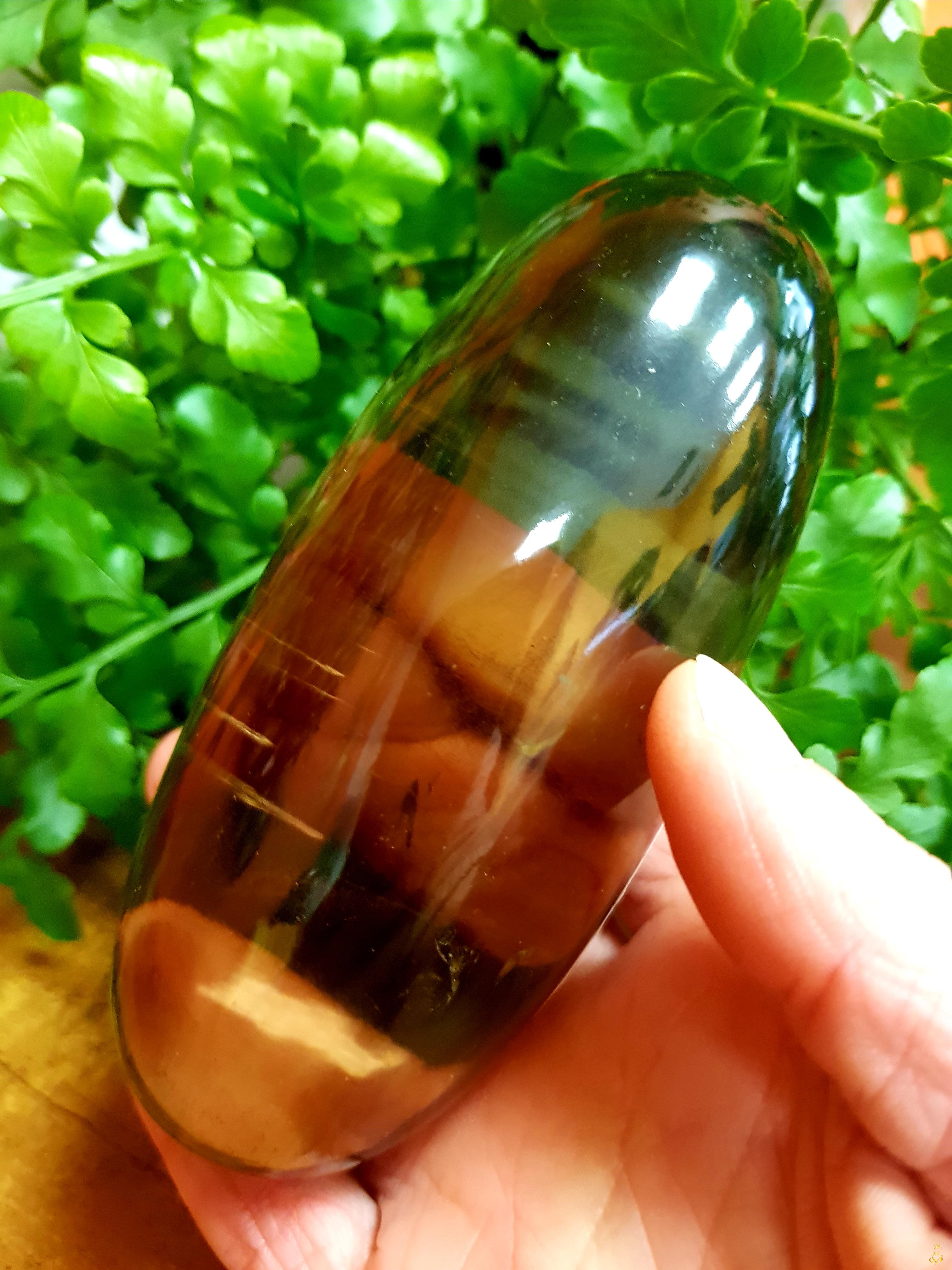 QUARTZ FUMÉ POLI