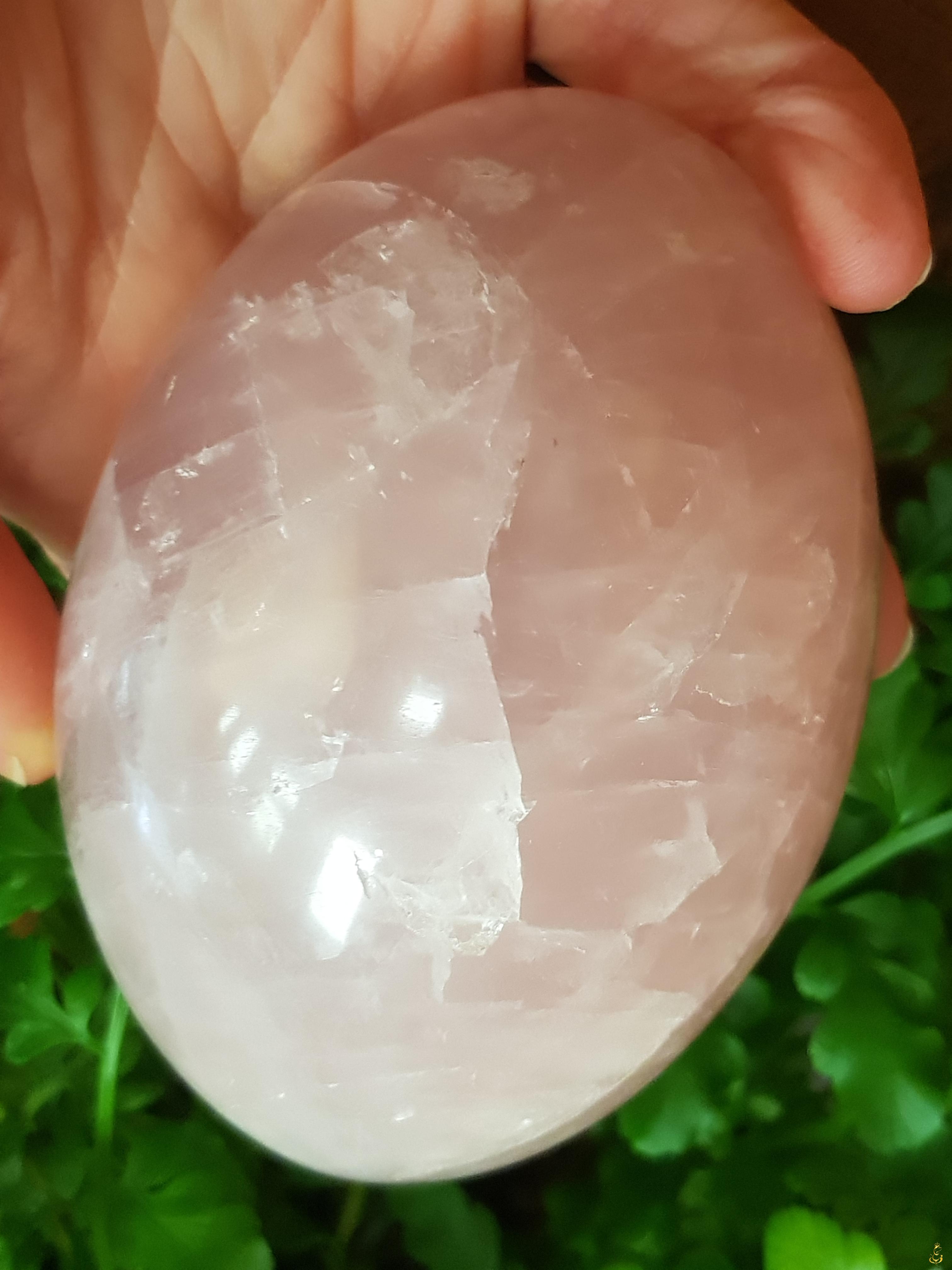 Oeuf Quartz Rose