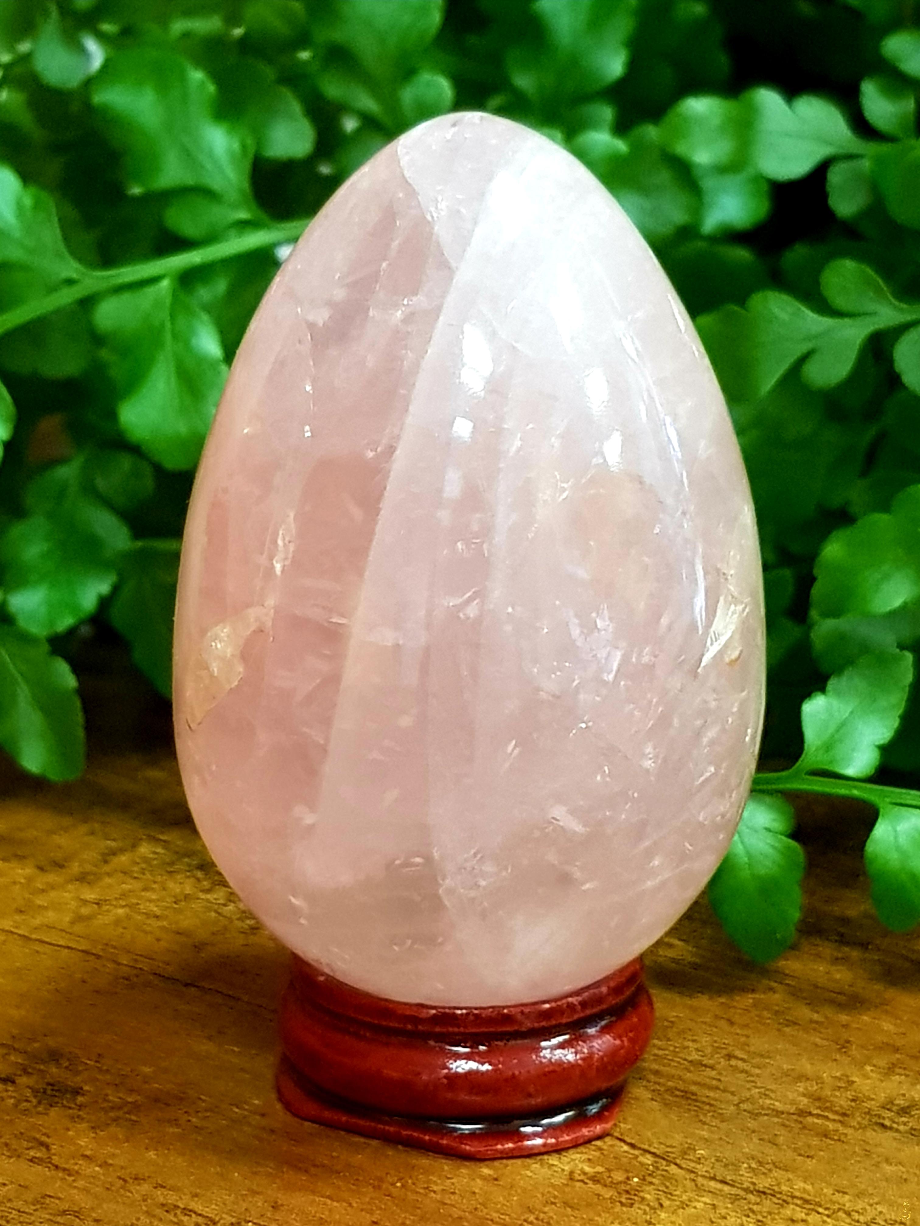 Oeuf Quartz Rose