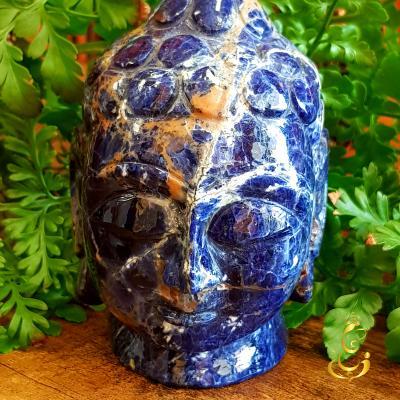 Statue Bouddha Sodalite