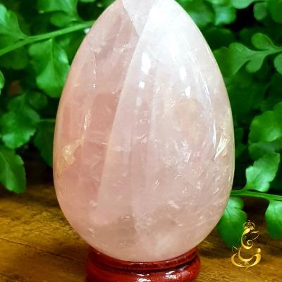 Oeuf Quartz Rose