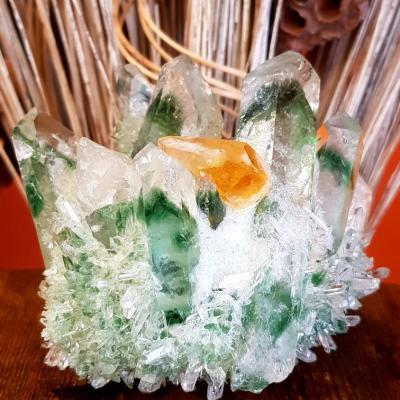 Quartz fantôme vert